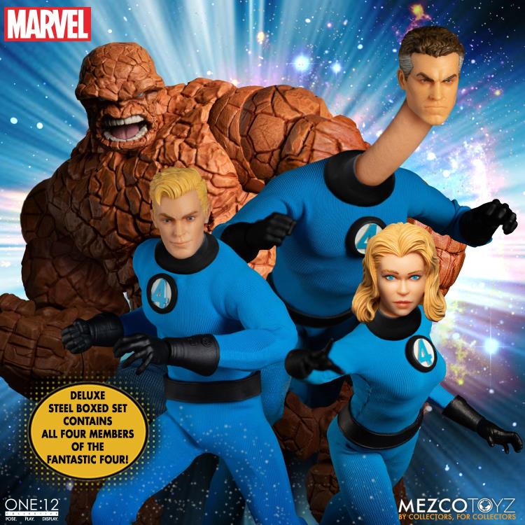 Fantastic Four - One:12 Collective Deluxe Steel Boxed Set