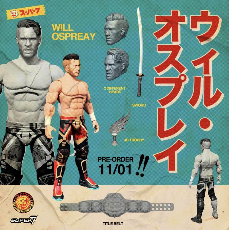 New Japan Pro-Wrestling ULTIMATES! - Will Ospreay Action Figure
