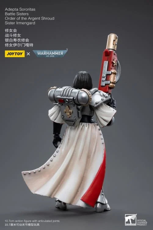 JOYTOY Warhammer 40k - Adepta Sororitas Battle Sisters Order of the Argent Shroud Sister Irmengard