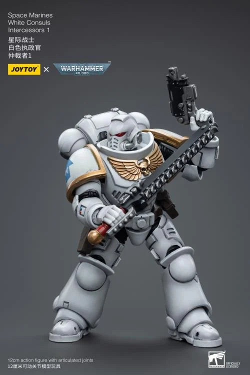 JOYTOY Warhammer 40k - Space Marines White Consuls Intercessors 1