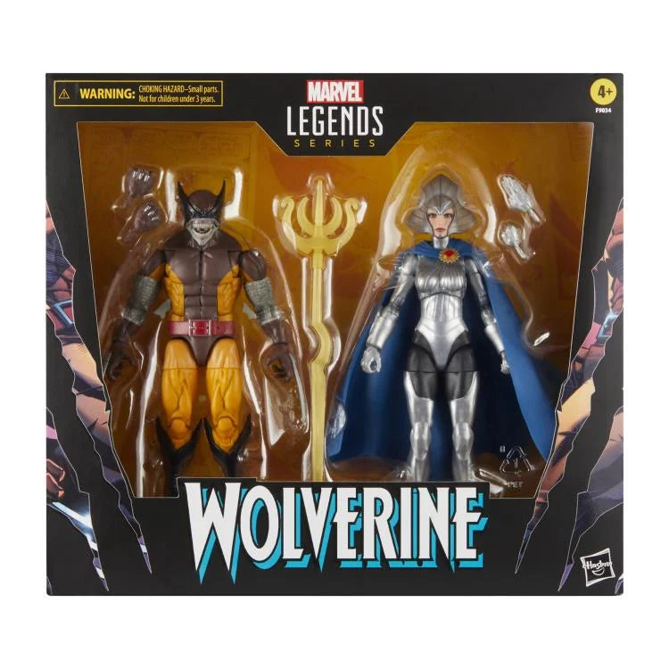 Wolverine 50th Anniversary Marvel Legends Wolverine and Lilandra Neramani Two-Pack