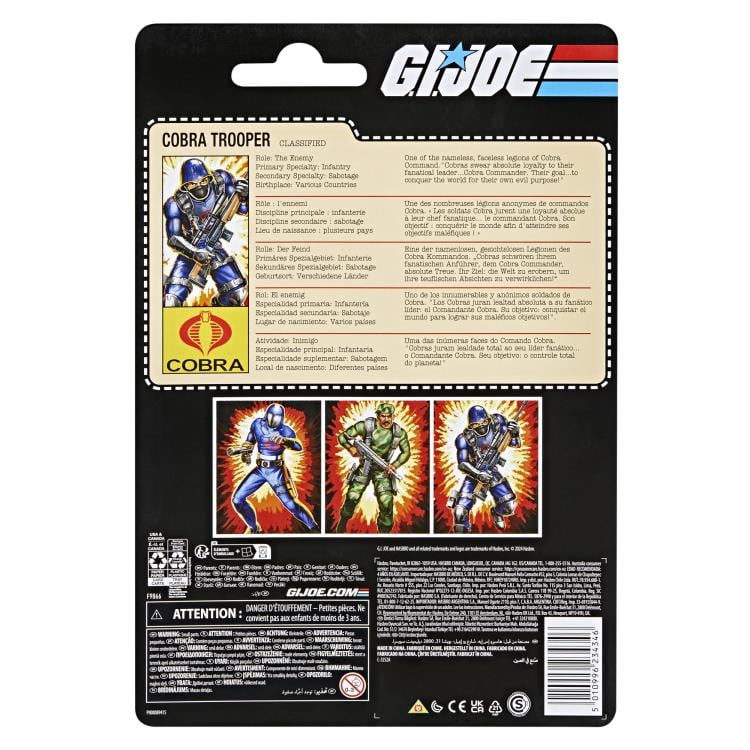 Cobra Trooper Figure G.I. Joe Classified Series Retro Collection