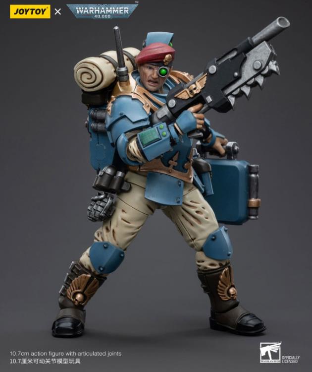 JOYTOY Warhammer 40k - Astra Militarum Tempestus Scions Command Squad 55th Kappic Eagles Medic