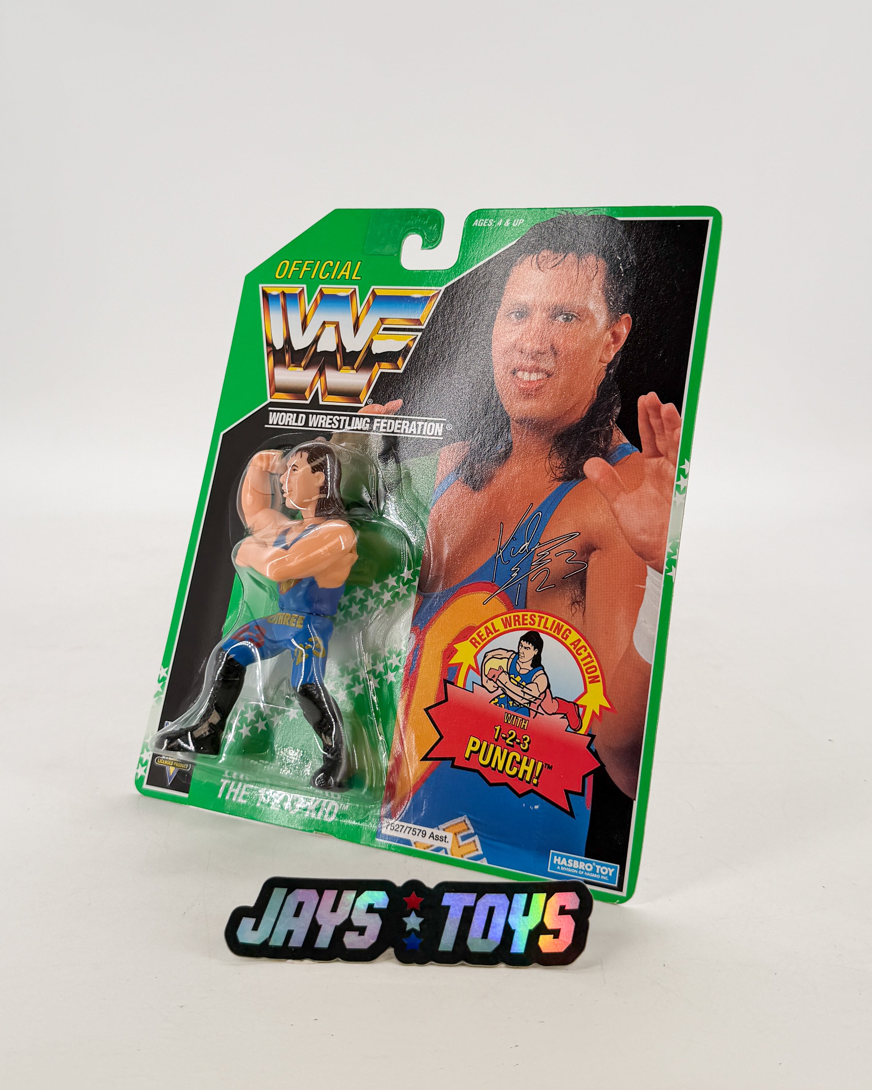 1-2-3 Kid WWF Series 11 1994 Hasbro Carded Action Figure - view 5
