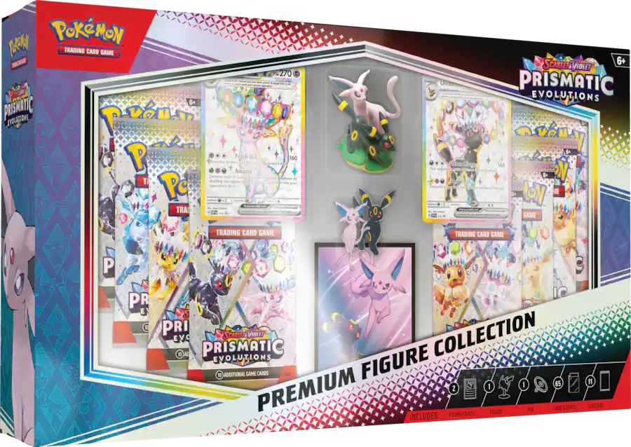 Pokemon TCG: Prismatic Evolutions Premium Figure Collection