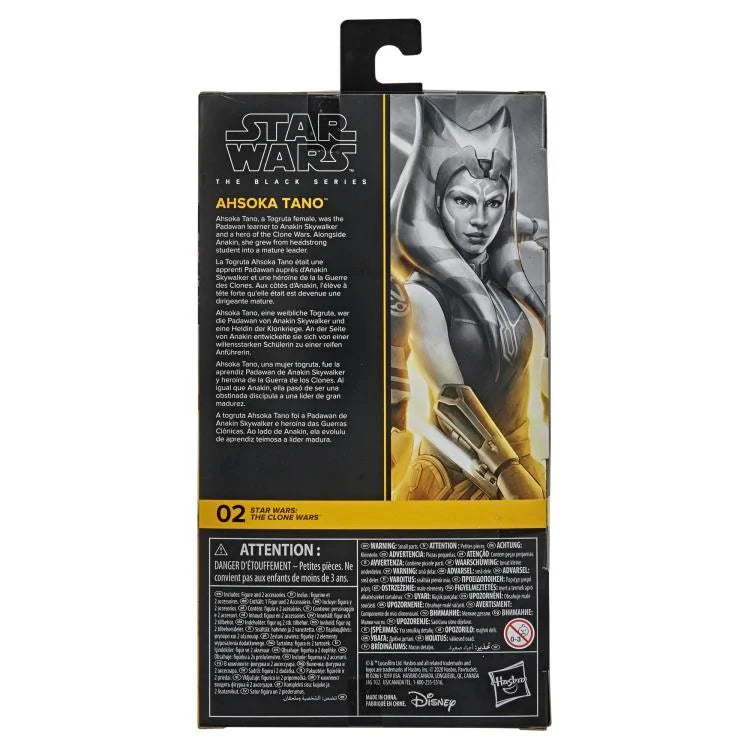 The Clone Wars Ahsoka Tano 6" Figure Star Wars: The Black Series