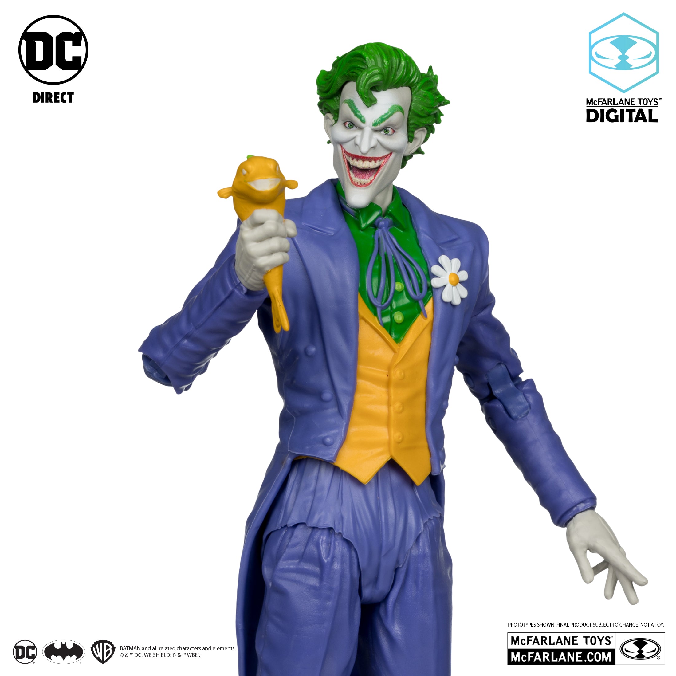 The Joker Silver Age 7" Figure (With Digital Code) McFarlane Toys DC Direct
