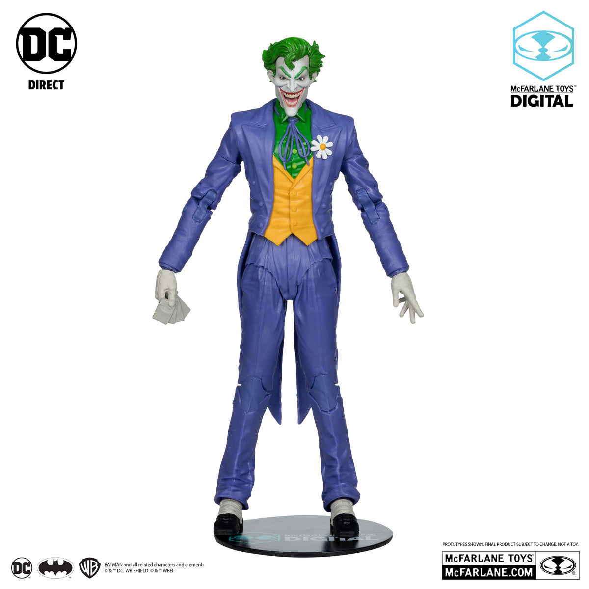The Joker Silver Age 7" Figure (With Digital Code) McFarlane Toys DC Direct