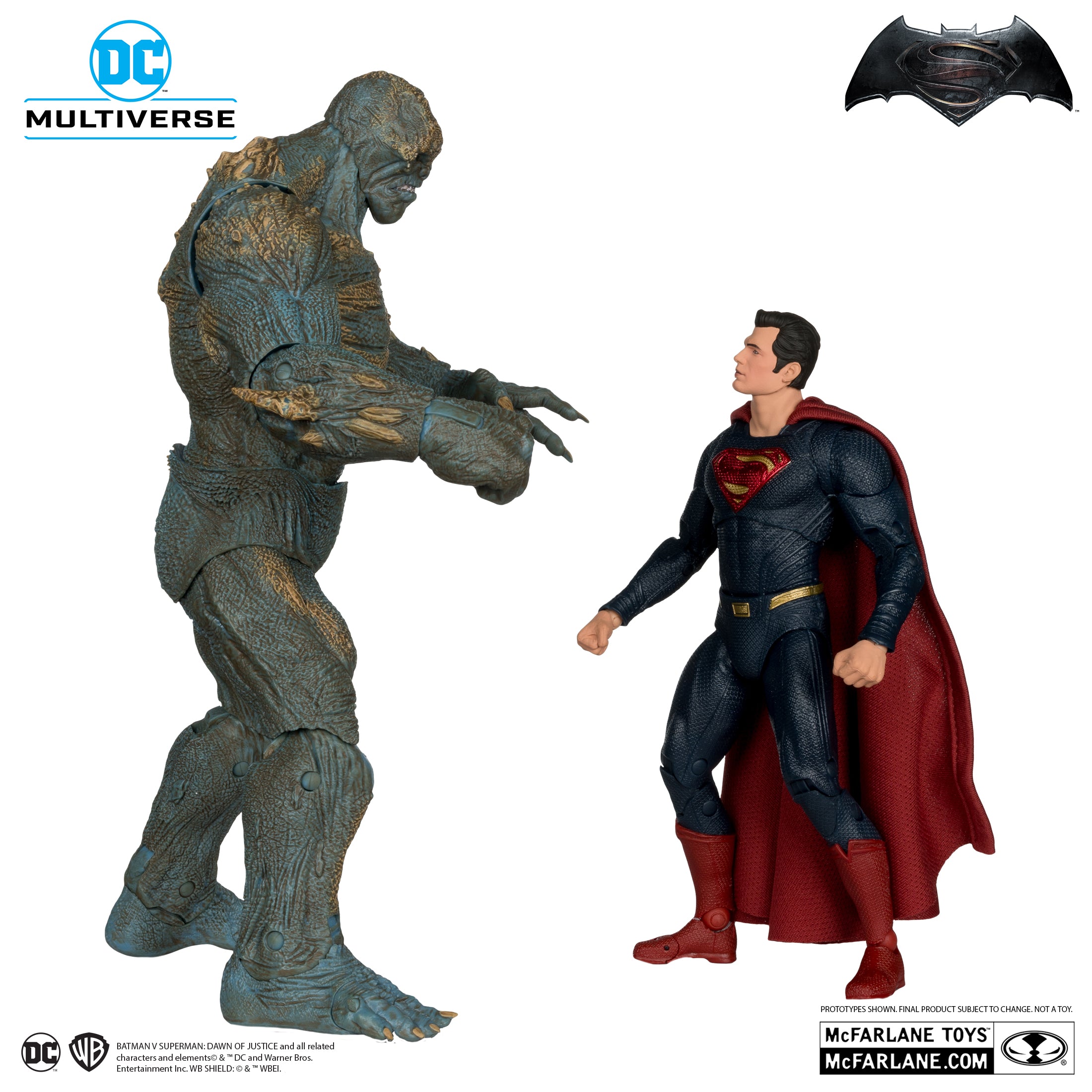 Doomsday & Superman Figure 2-Pack Batman v Superman: Dawn of Justice DC Multiverse McFarlane Toys