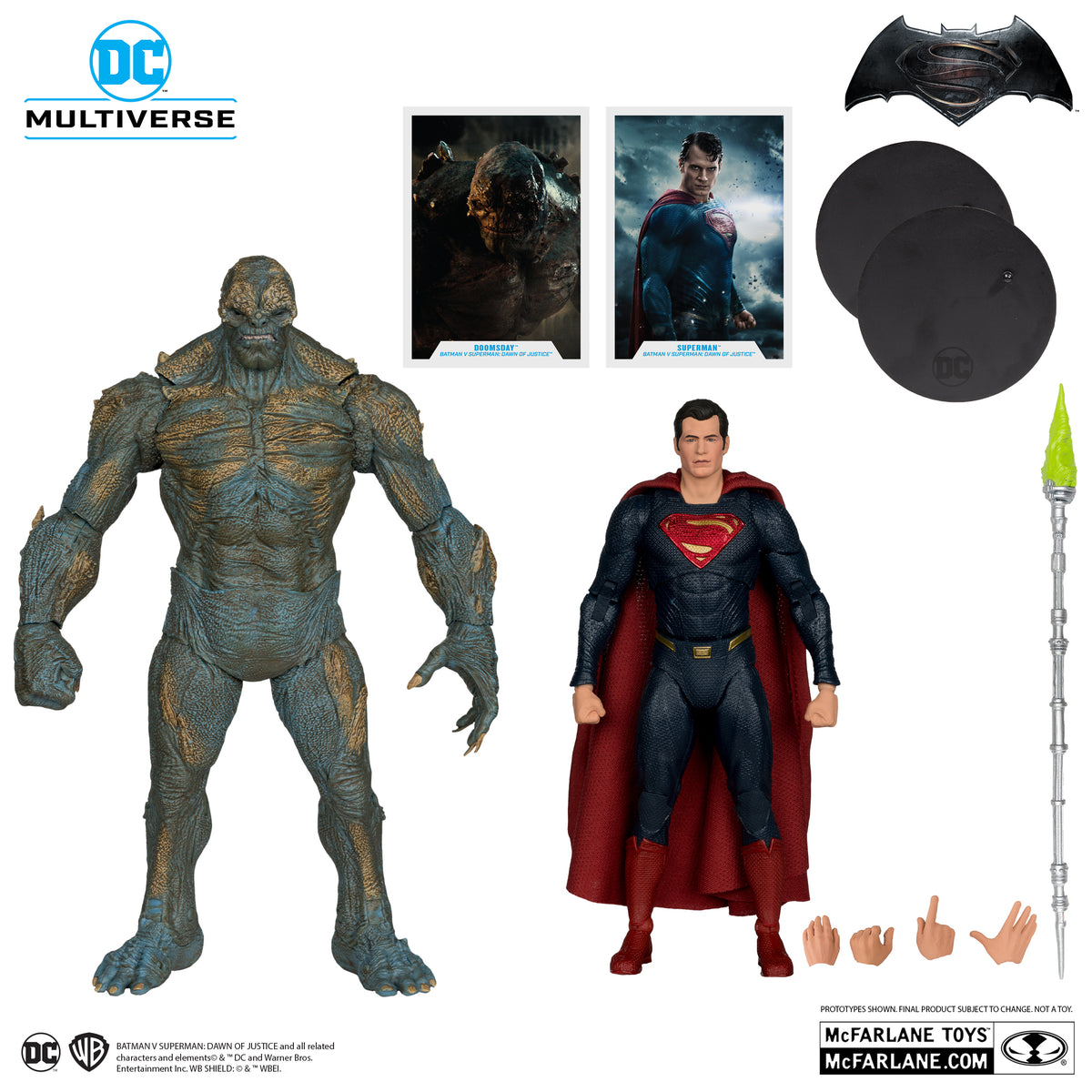 Doomsday & Superman Figure 2-Pack Batman v Superman: Dawn of Justice DC Multiverse McFarlane Toys