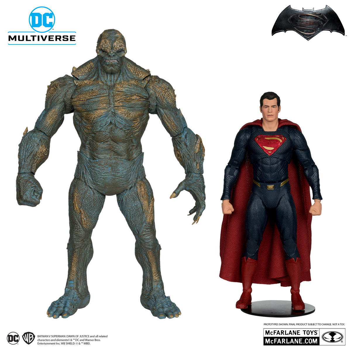 Doomsday & Superman Figure 2-Pack Batman v Superman: Dawn of Justice DC Multiverse McFarlane Toys