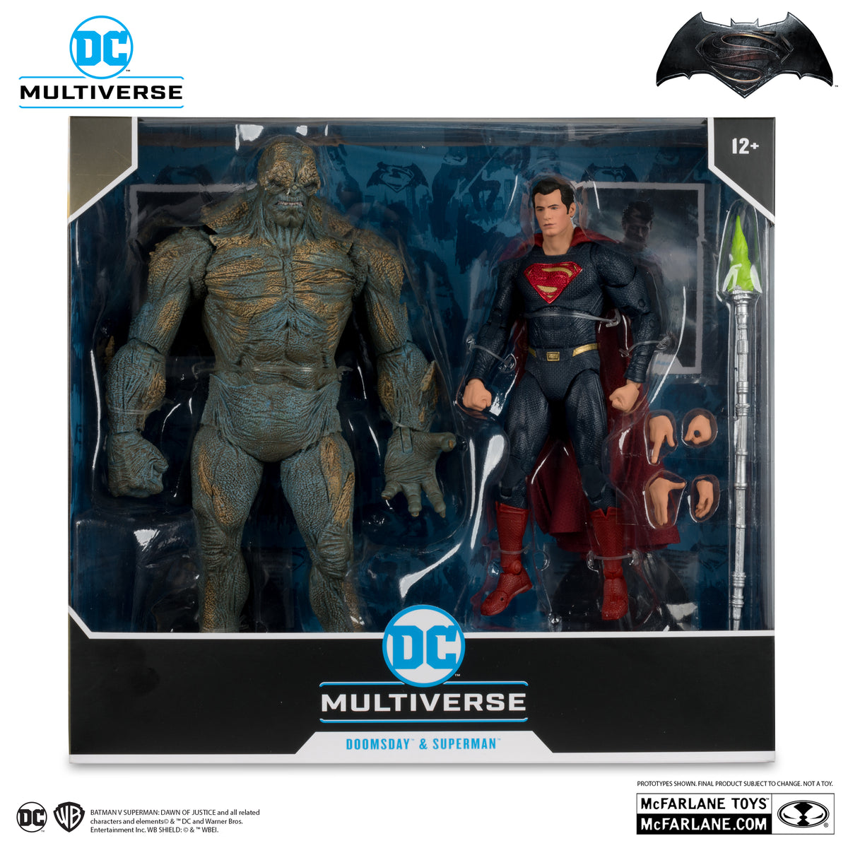 Doomsday & Superman Figure 2-Pack Batman v Superman: Dawn of Justice DC Multiverse McFarlane Toys