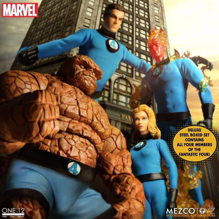 Fantastic Four - One:12 Collective Deluxe Steel Boxed Set