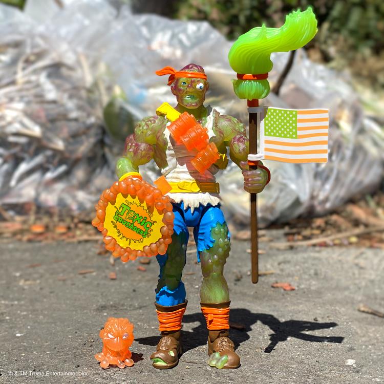 Toxic Crusaders ULTIMATES! - Toxie (Radioactive Red Rage) Figure