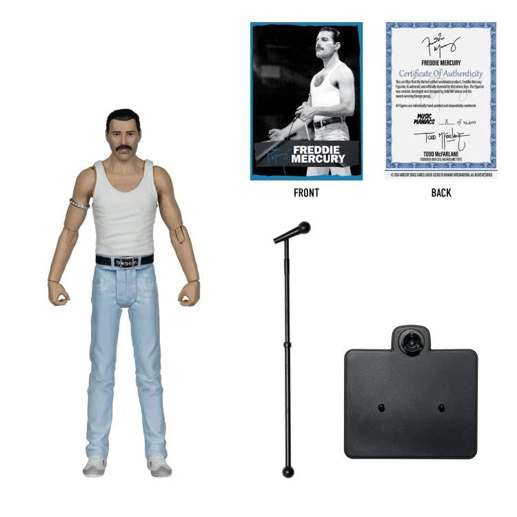 Freddie Mercury Music Maniacs - Limited Edition Action Figure
