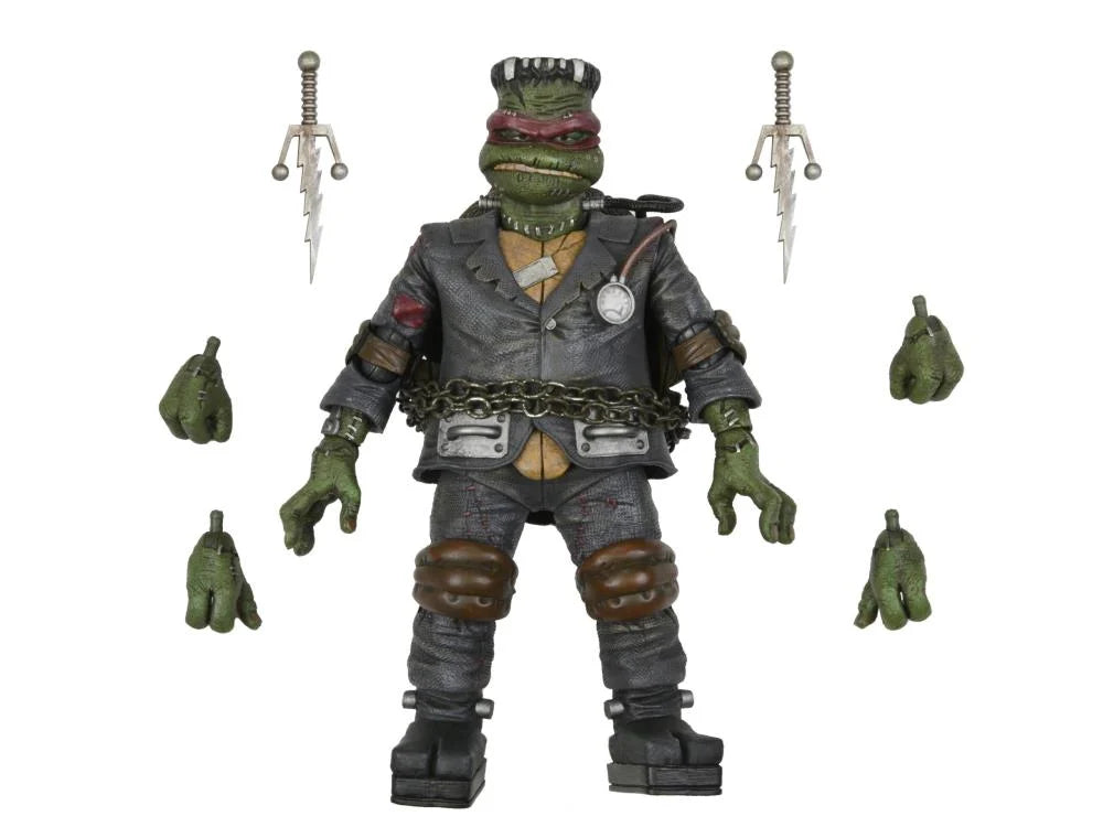 Universal Monsters x Teenage Mutant Ninja Turtles Ultimate Raphael as Frankenstein's Monster Action Figure