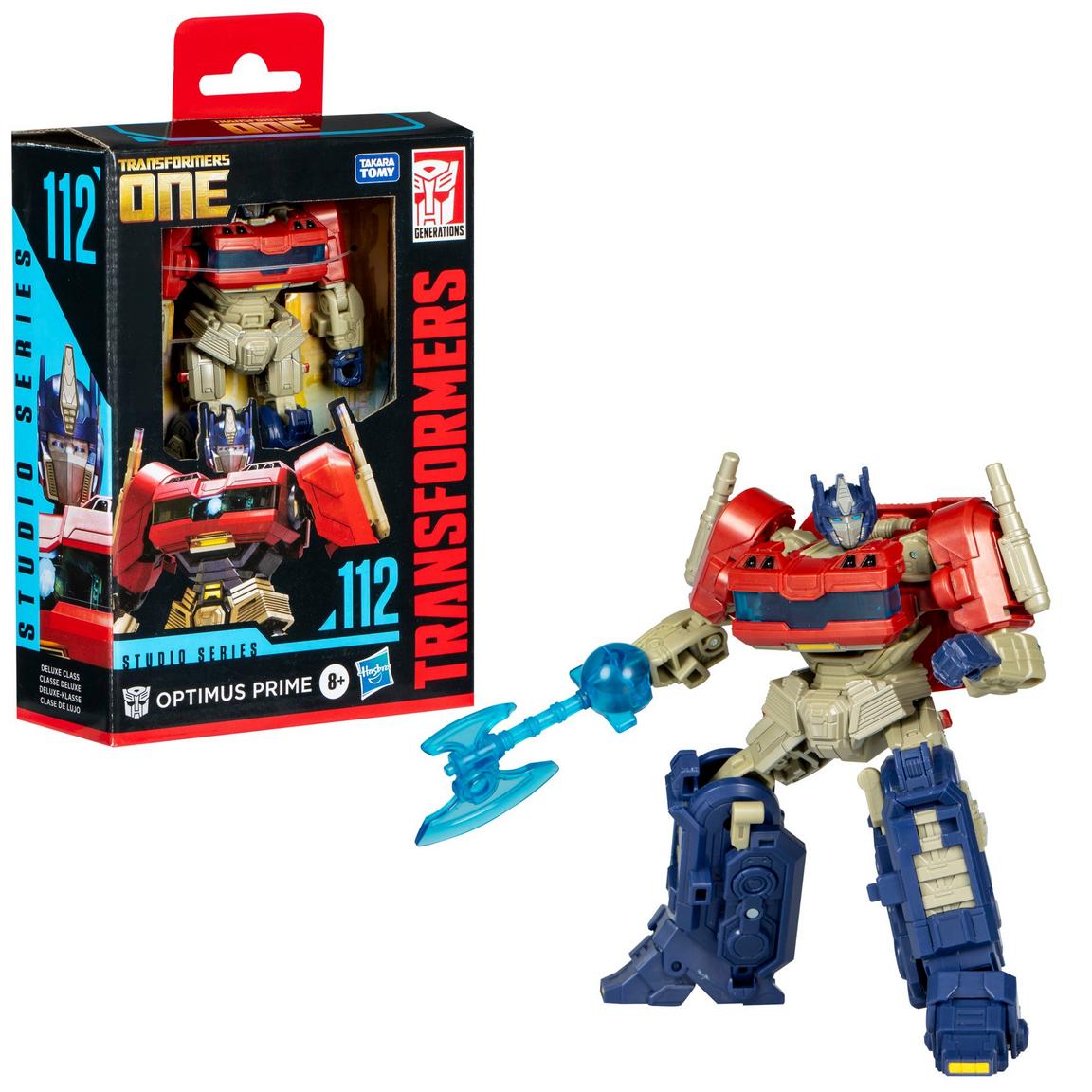 Deluxe Class Optimus Prime Transformers: One Studio Series 112