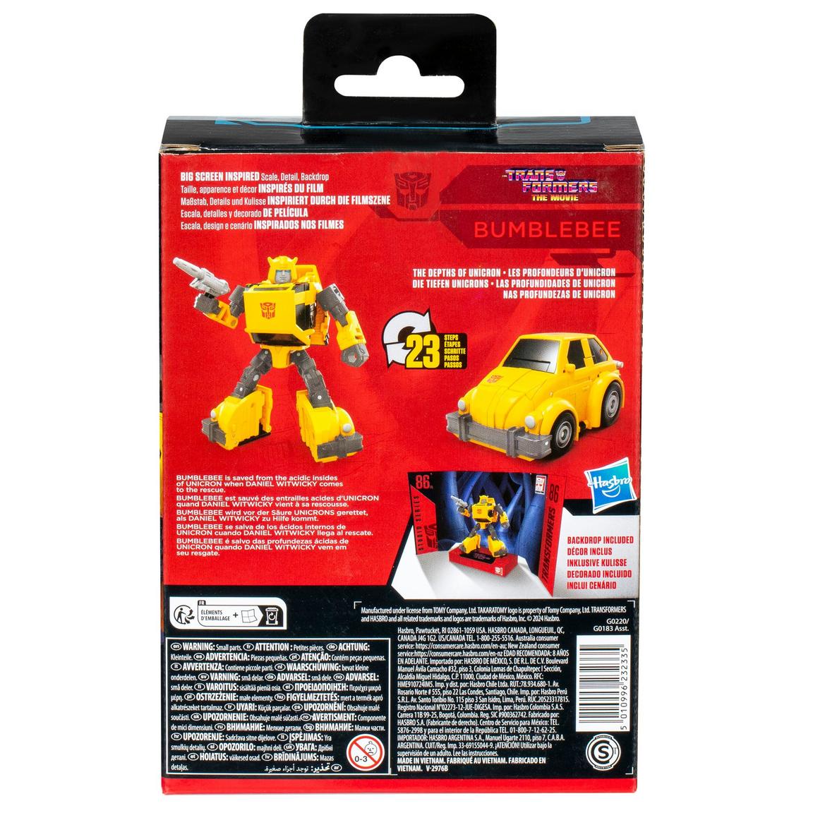 Deluxe Class Bumblebee The Transformers: The Movie Studio Series 86-29