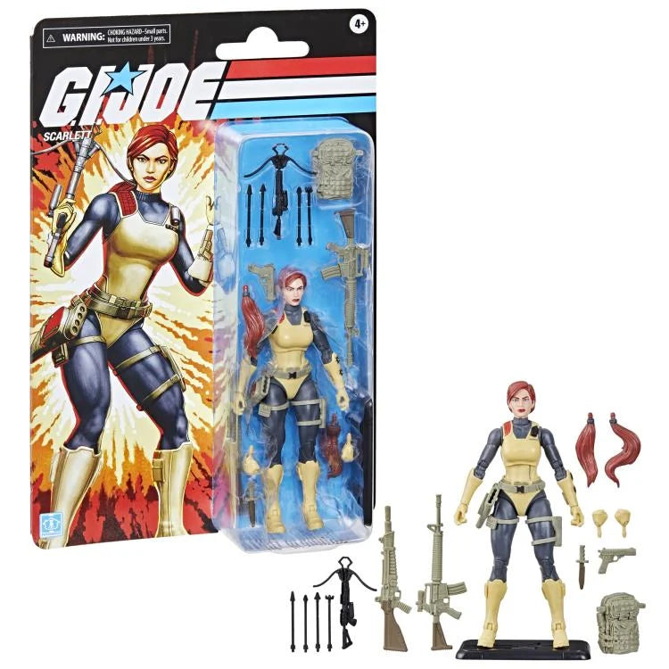 G.I. Joe Classified Series - Retro Collection Scarlett