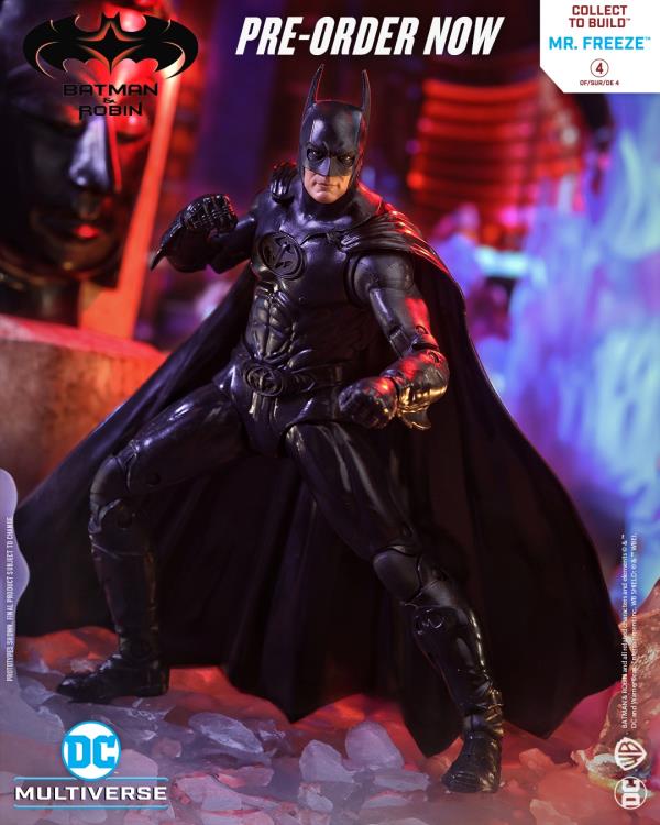 Batman & Robin DC Multiverse Batman Action Figure (Mr. Freeze BAF)