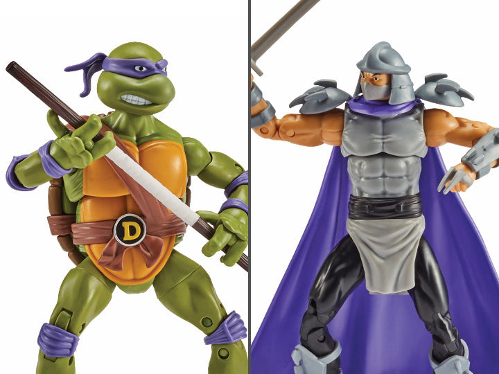 ドナテロ vs シュレッダー フィギュアセット Teenage Mutant Ninja Turtles Classic - Donatello Vs. Shredder Two