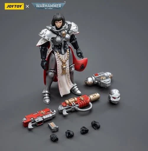 JOYTOY Warhammer 40k - Adepta Sororitas Battle Sisters Order of the Argent Shroud Sister Irmengard