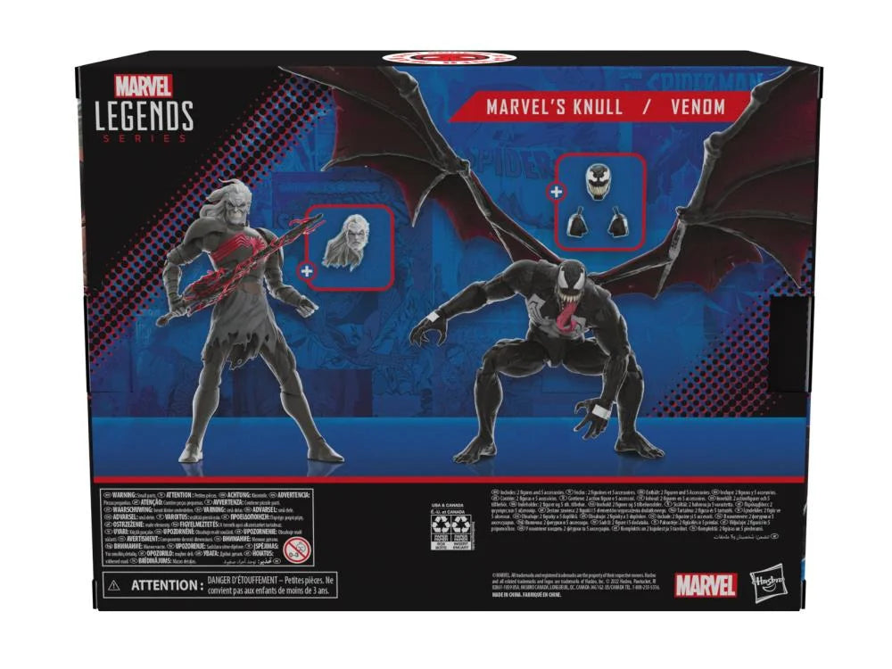 King in Black Marvel Legends - Marvel's Knull & Venom Two-Pack
