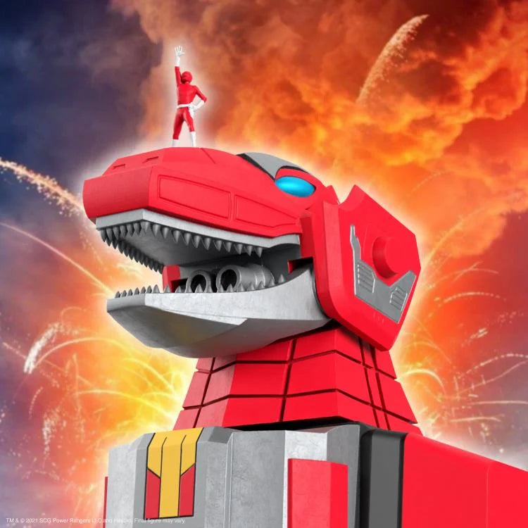 Mighty Morphin Power Rangers ULTIMATES! - Tyrannosaurus Dinozord