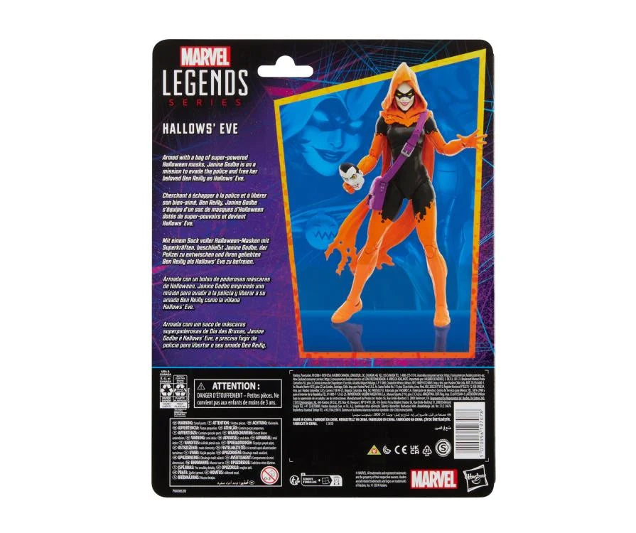 Marvel Legends Spider-Man Retro Card Hallows' Eve Figure