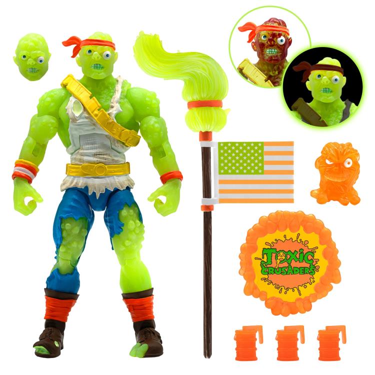 Toxic Crusaders ULTIMATES! - Toxie (Radioactive Red Rage) Figure