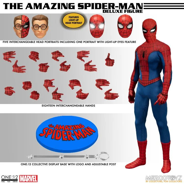 Mezco One:12 Collective - Amazing Spider-Man (Deluxe Edition)