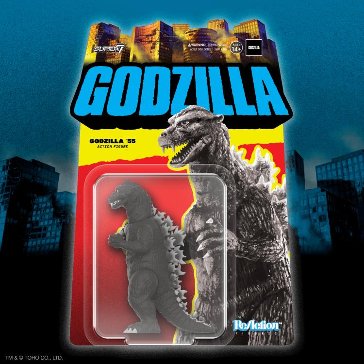 Toho ReAction - Godzilla (1955 Grayscale Ver.) Figure
