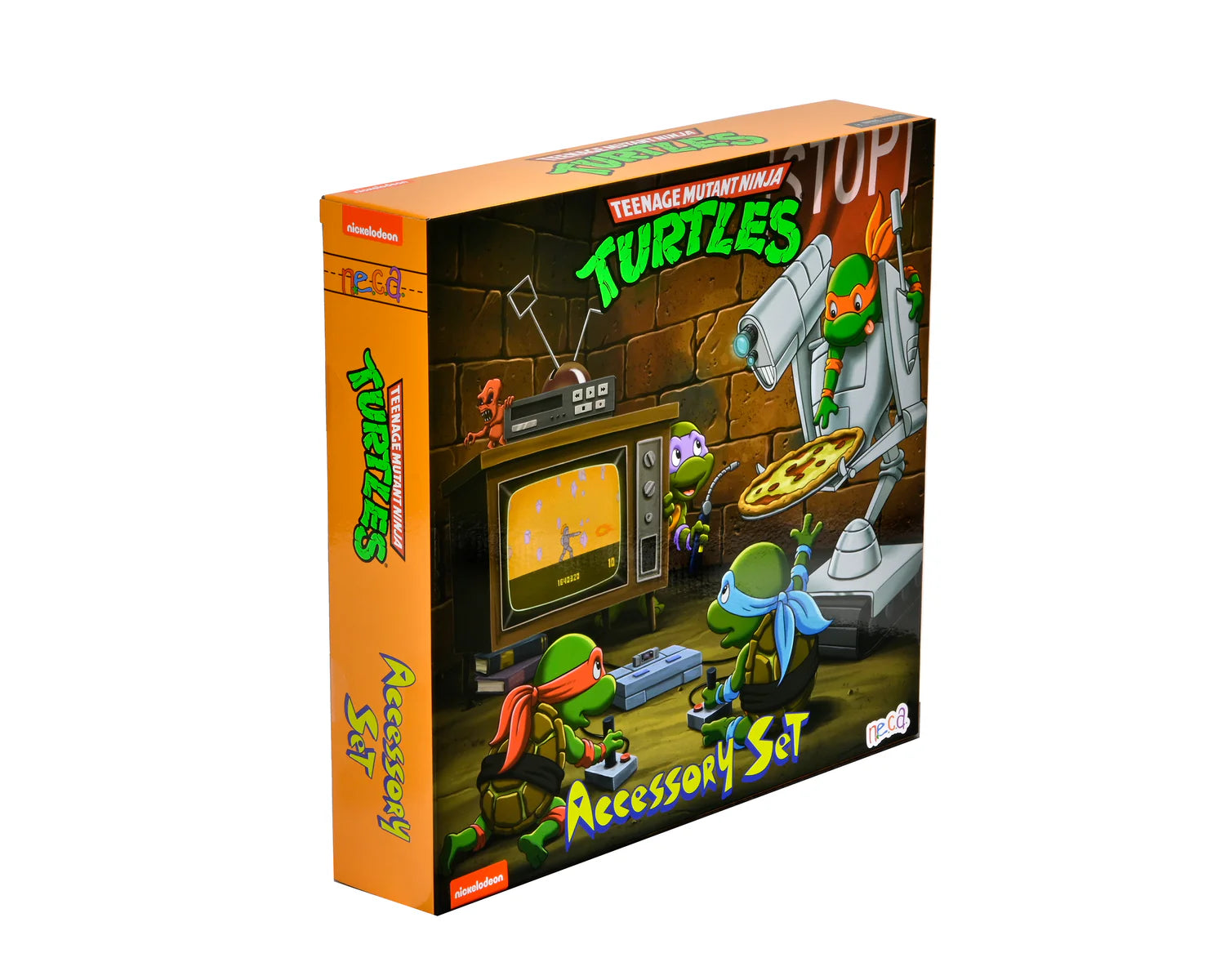 NECA Teenage Mutant Ninja Turtles Cartoon 7" Accessory Set