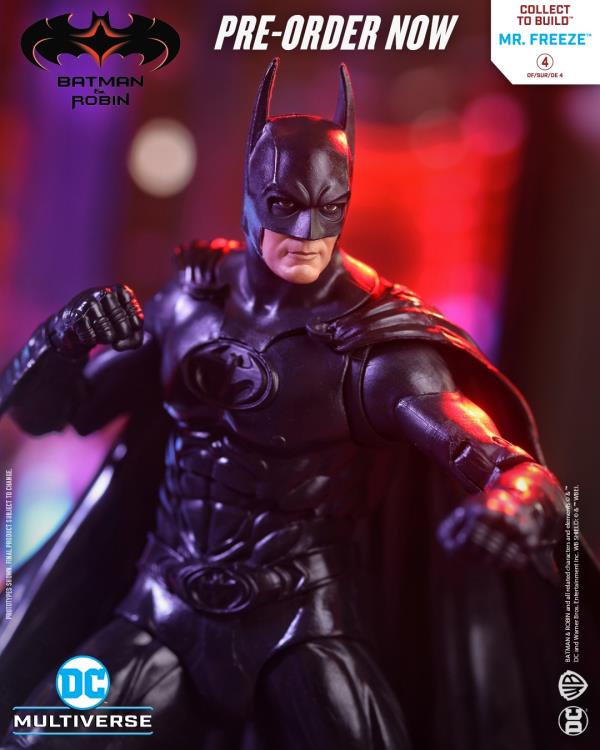 Batman & Robin DC Multiverse Batman Action Figure (Mr. Freeze BAF)