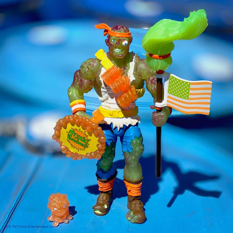 Toxic Crusaders ULTIMATES! - Toxie (Radioactive Red Rage) Figure