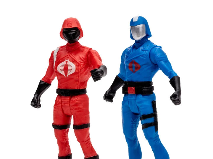 G.I. Joe Page Punchers - Cobra Commander and Crimson Guard Two-Pack with Comic
