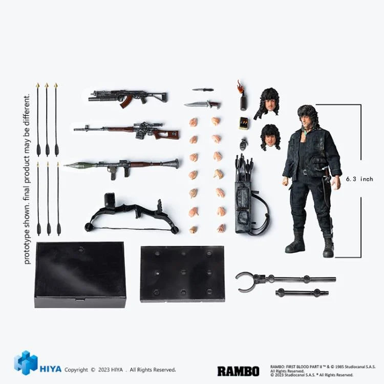 Rambo III Exquisite Super Series - John Rambo 1/12 Scale Action Figure
