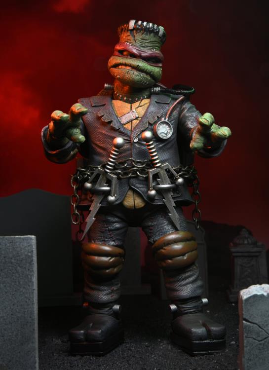 Universal Monsters x Teenage Mutant Ninja Turtles Ultimate Raphael as Frankenstein's Monster Action Figure