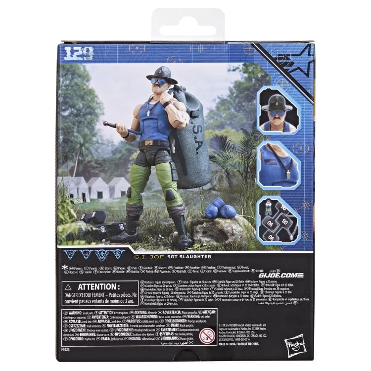 Mad Marauders Sgt. Slaughter Deluxe Figure G.I. Joe Classified Series