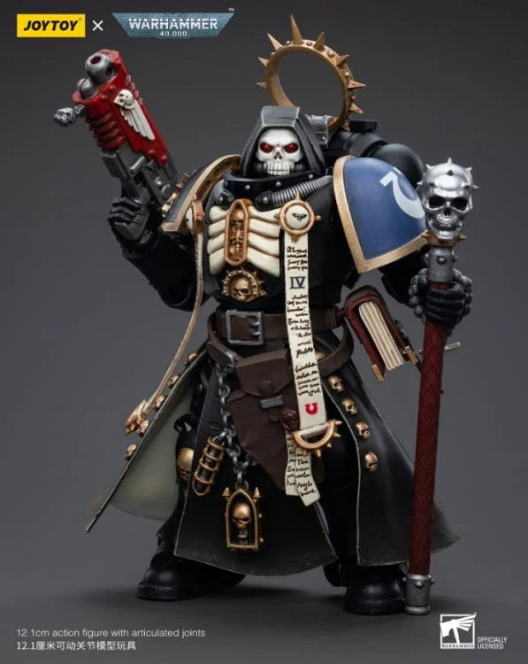 JOYTOY Warhammer 40K - Ultramarines Primaris Chaplain Brother Varus