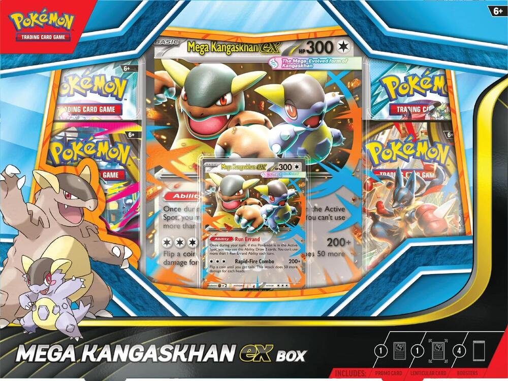 Pokemon TCG: Mega Kangaskhan ex Box