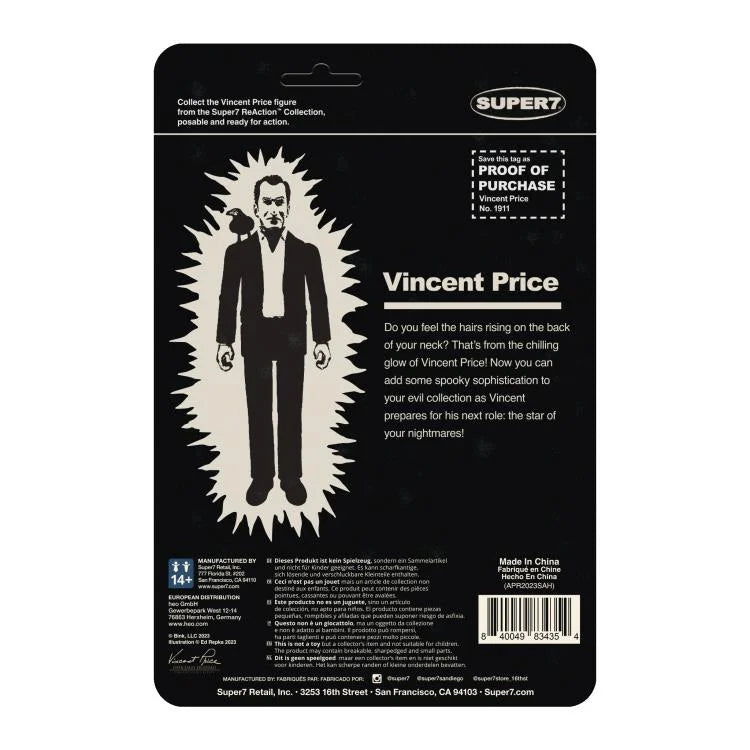 Vincent Price ReAction - Vincent Price Monster Glow