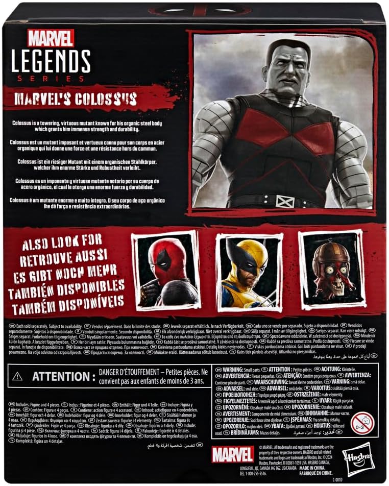 Colossus Deluxe Figure Deadpool (2016) Marvel Legends Hasbro