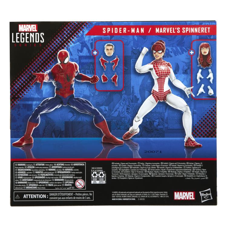 The Amazing Spider-Man Marvel Legends - Spider-Man & Spinneret Two-Pack