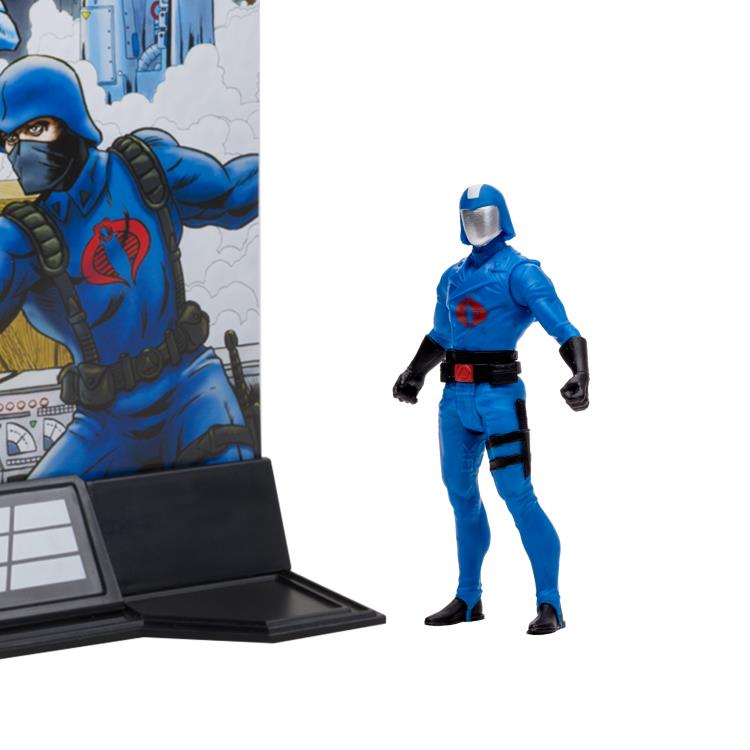 G.I. Joe Page Punchers - Cobra Commander and Crimson Guard Two-Pack with Comic