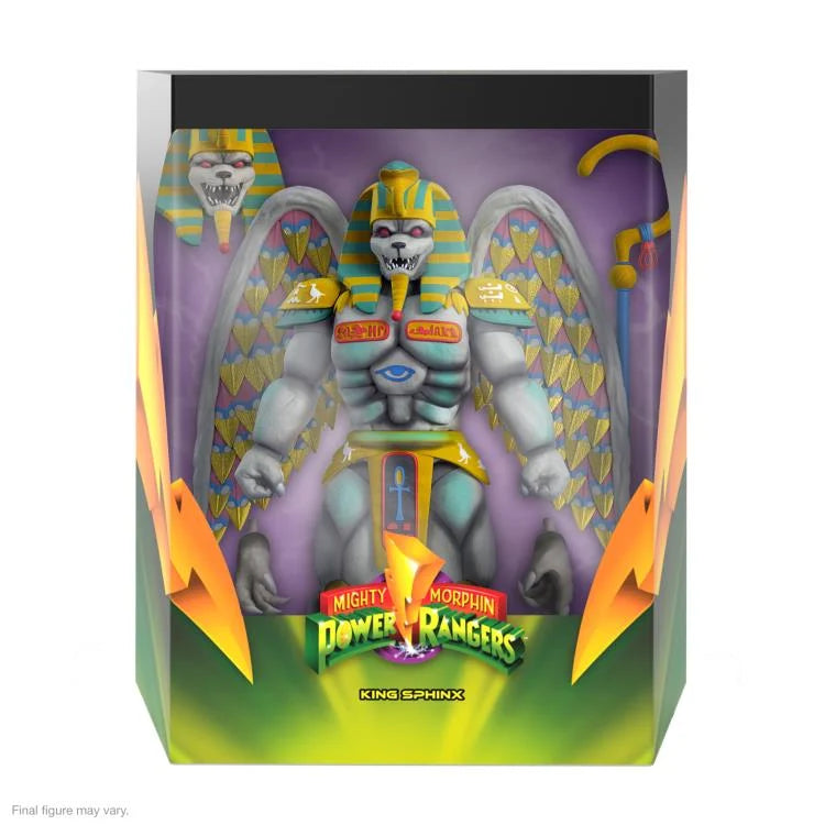 Mighty Morphin Power Rangers ULTIMATES! - King Sphinx Figure