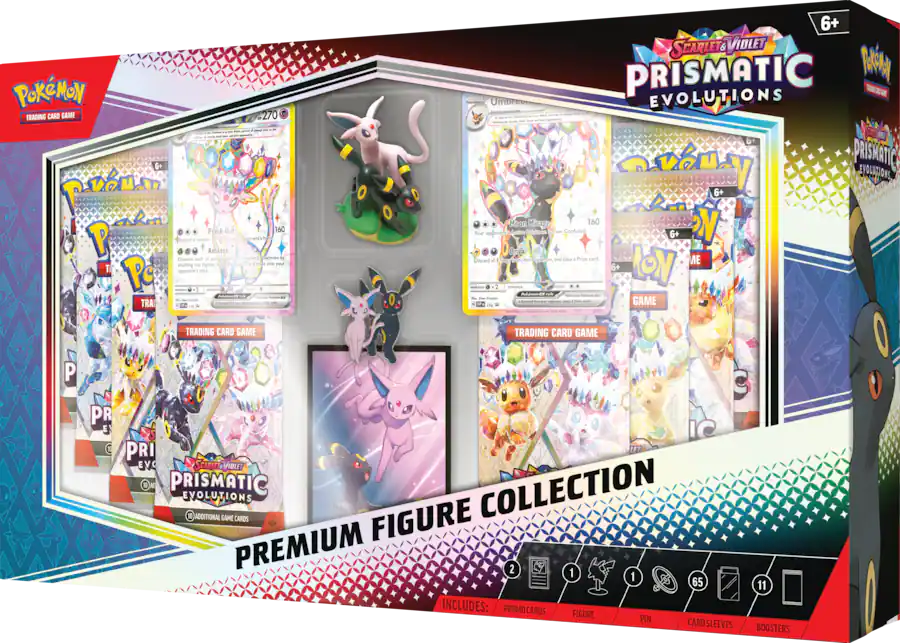 Pokemon TCG: Prismatic Evolutions Premium Figure Collection