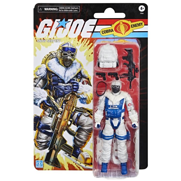 Snow Serpent G.I. Joe Classified Series Retro Collection Action Figure
