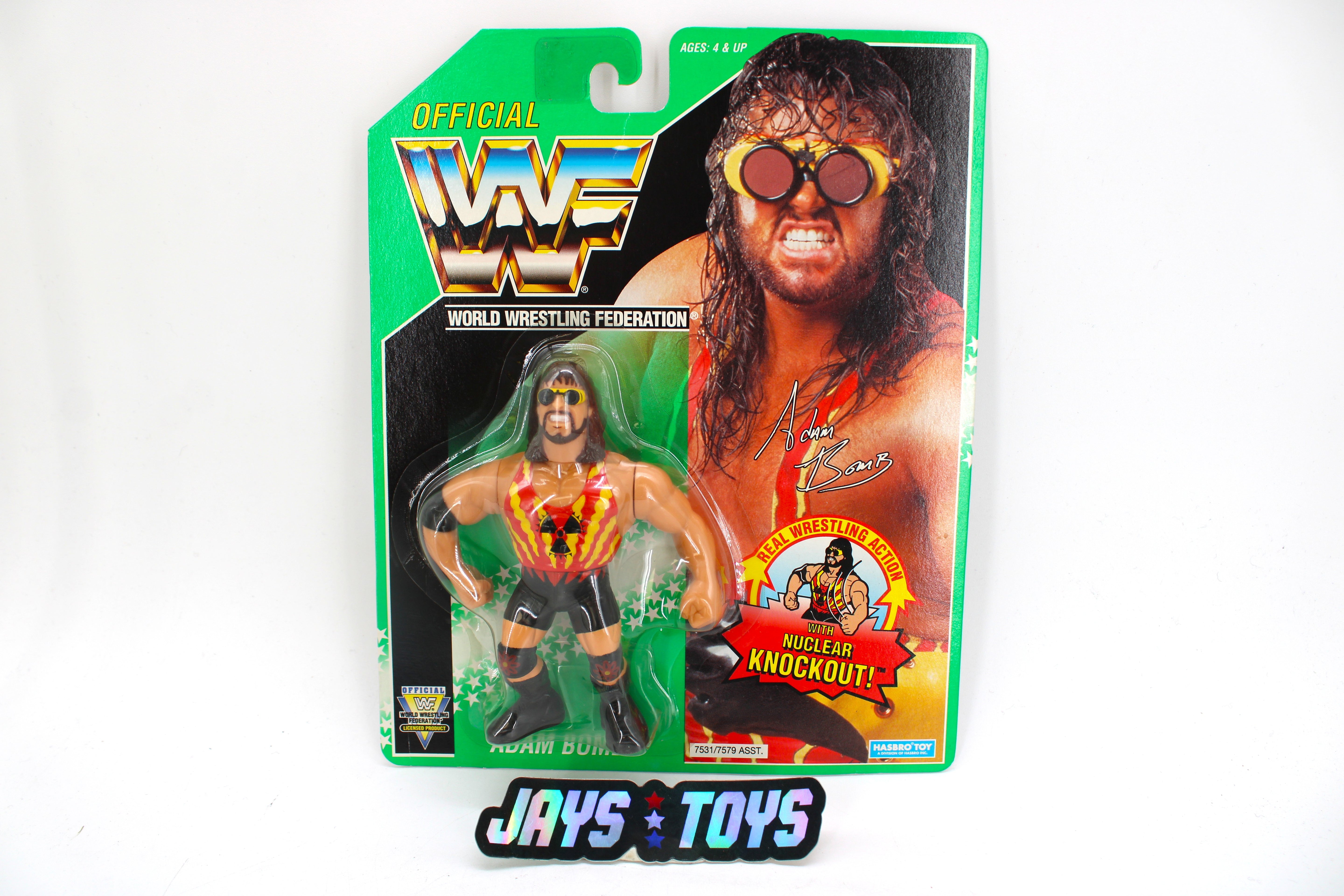 WWF Adam Bomb Action Figure (1994) – Carded product image