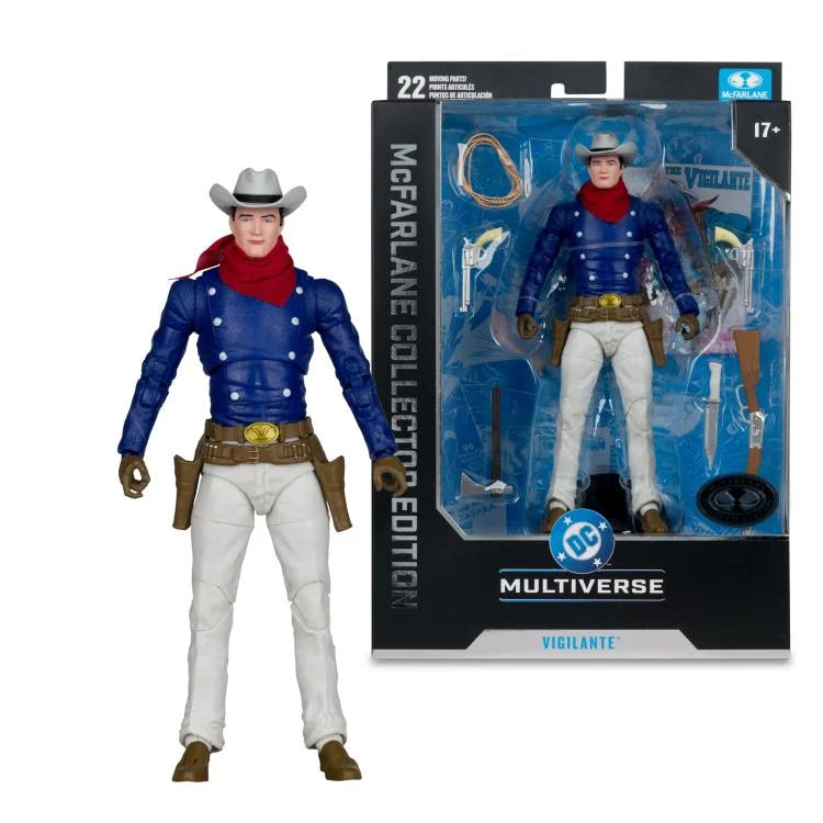 All-Star Squadron DC Multiverse Collector Edition Vigilante Action Figure (Platinum Chase) - view 5